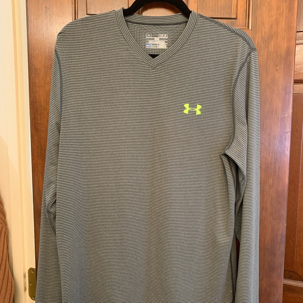 Under armor green shirt